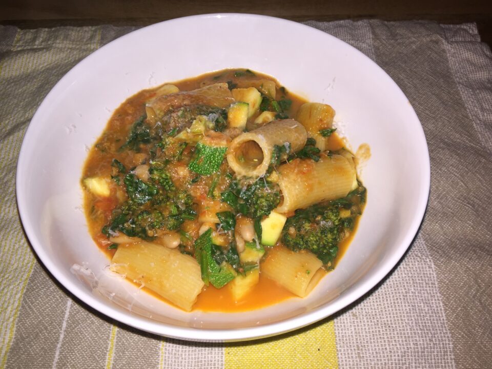 pasta e fagoli – and I don’t mean the soup!