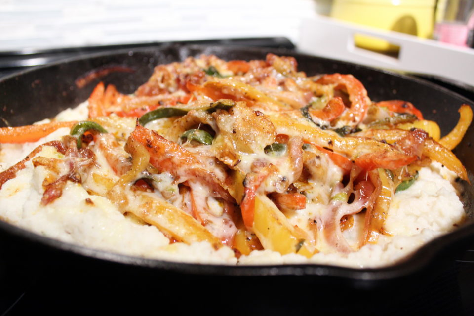 Sizzling Chicken Skillet https://karissapwellness.com/2017/02/sizzling-chicken-skillet/