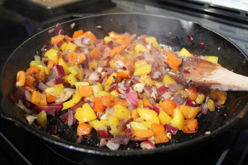 potato and vegetable frittata https://karissapwellness.com/2017/04/potato-and-vegetable-frittata/
