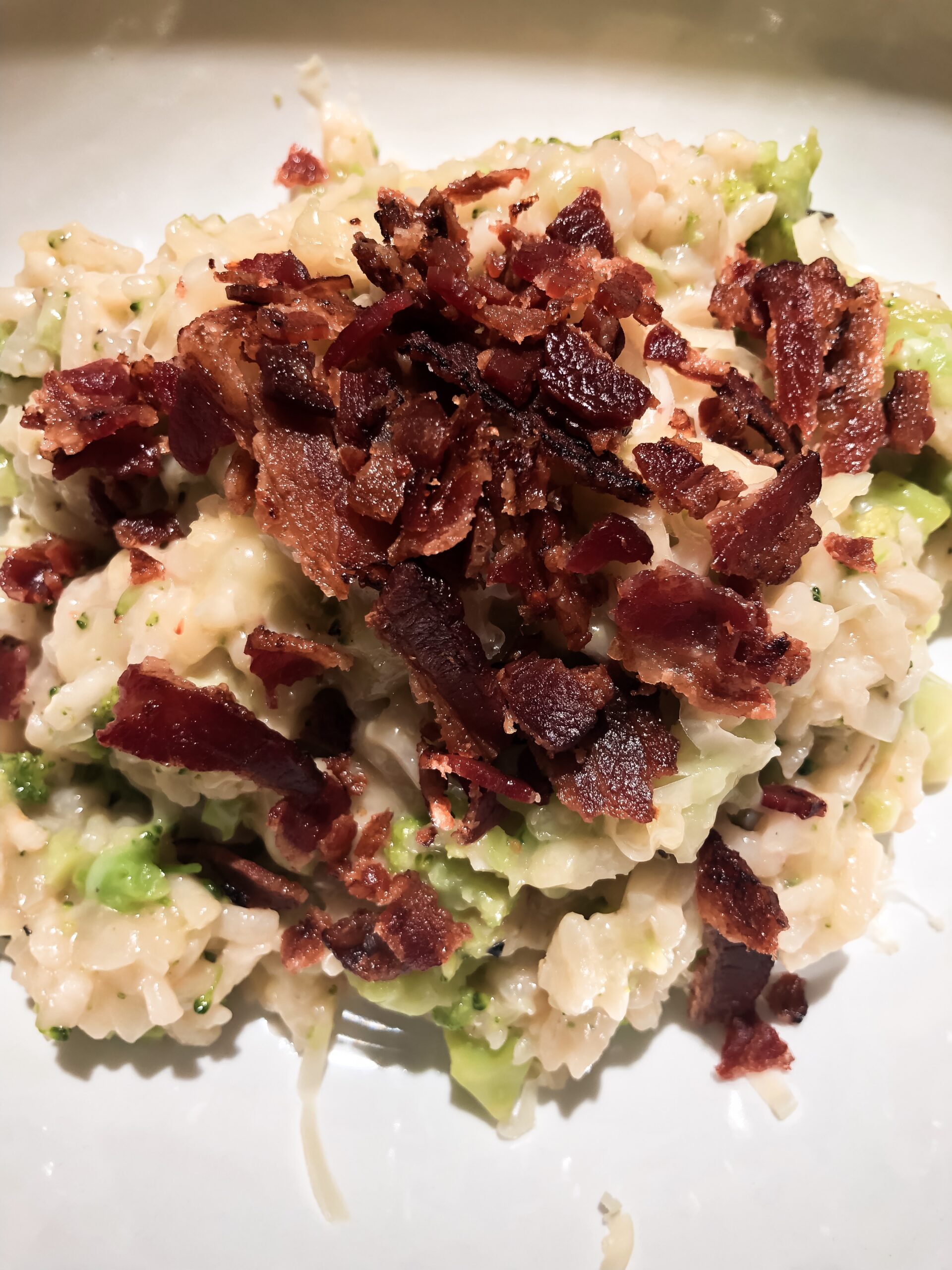 bacon broccoli risotto Bacon Broccoli Risotto