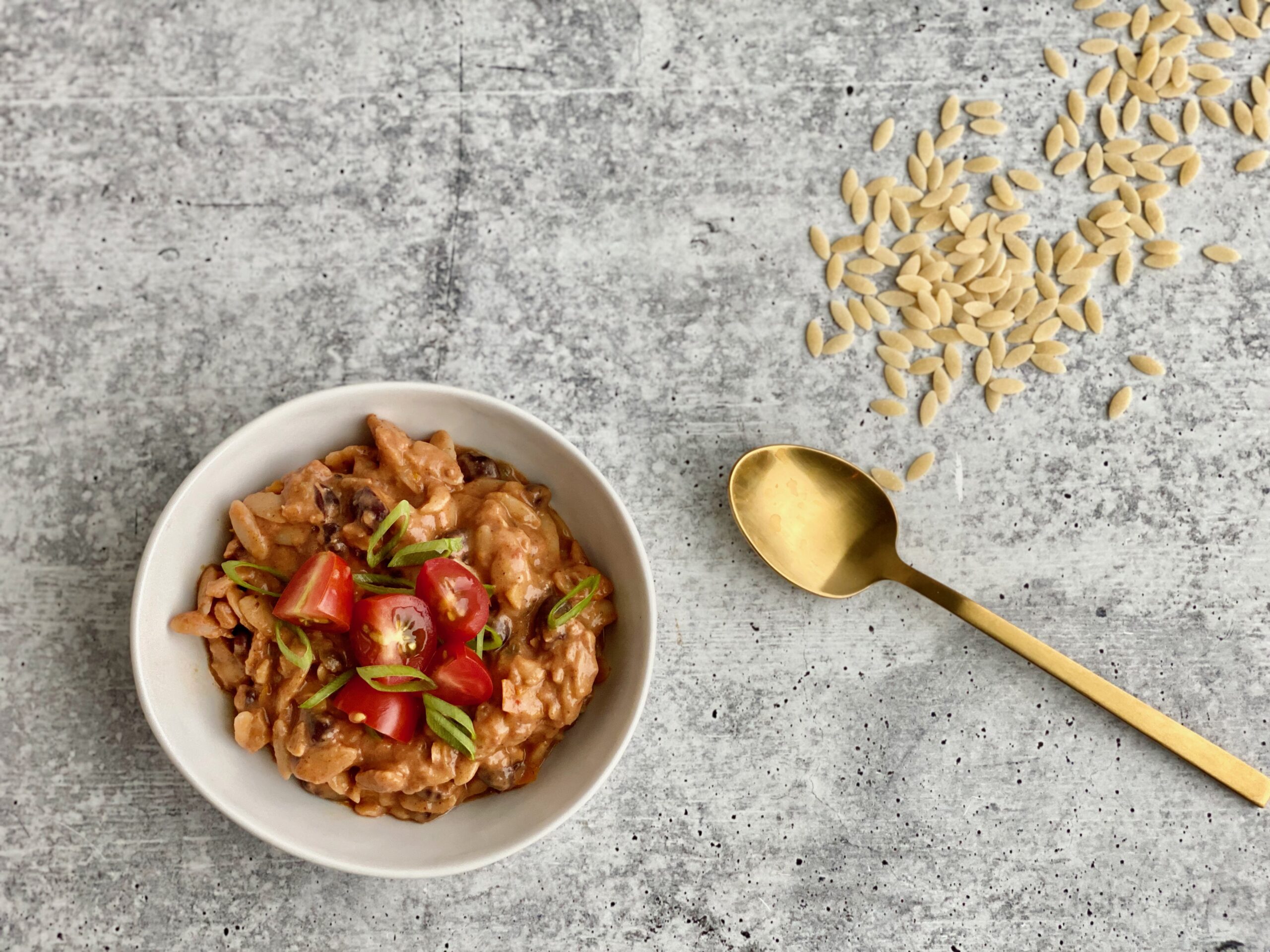 One Pot Mexican Orzo and Veggies IMG 4501 Scaled
