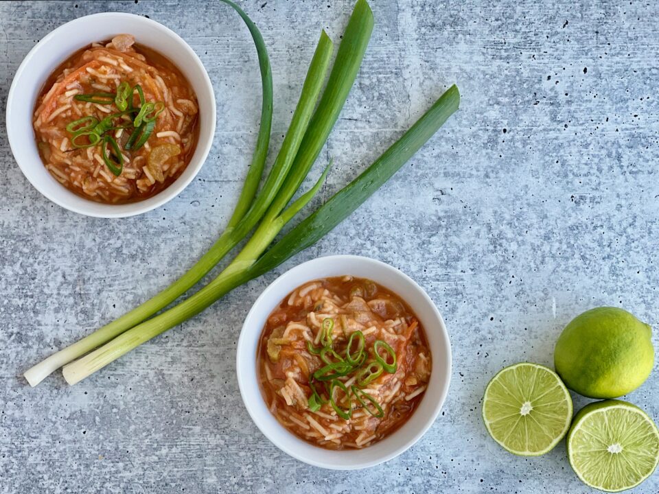 Mexican Noodle Soup with Veggies - Sopa de Fideos IMG 0400 960x720