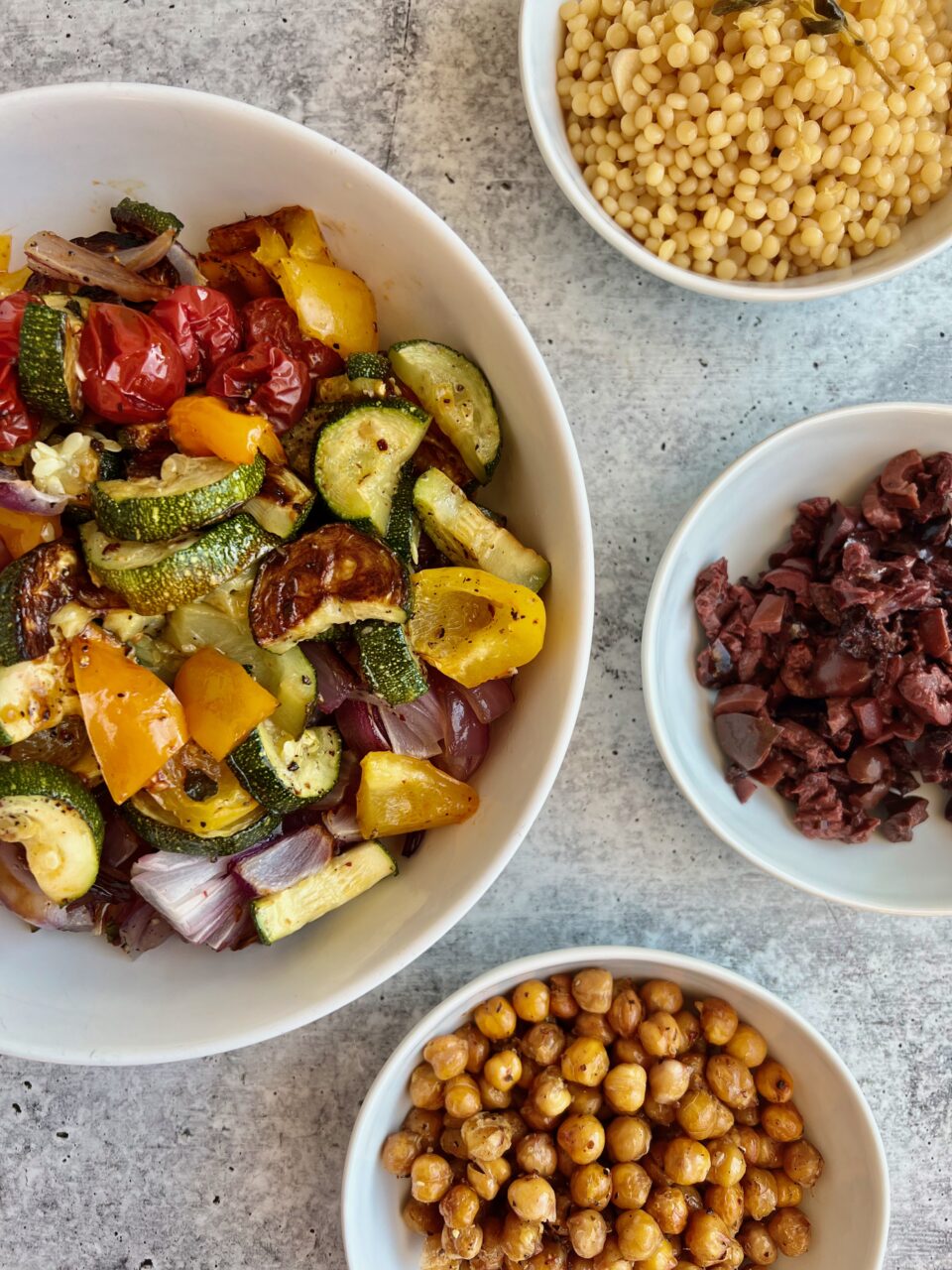 Vegetarian Greek Bowls with Halloumi IMG 4295 960x1280