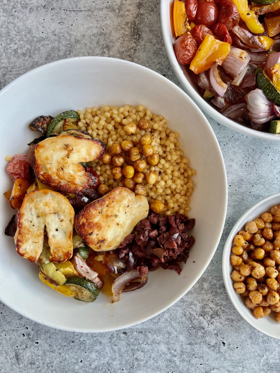 Vegetarian Greek Bowls with Halloumi IMG 4297 960x1280