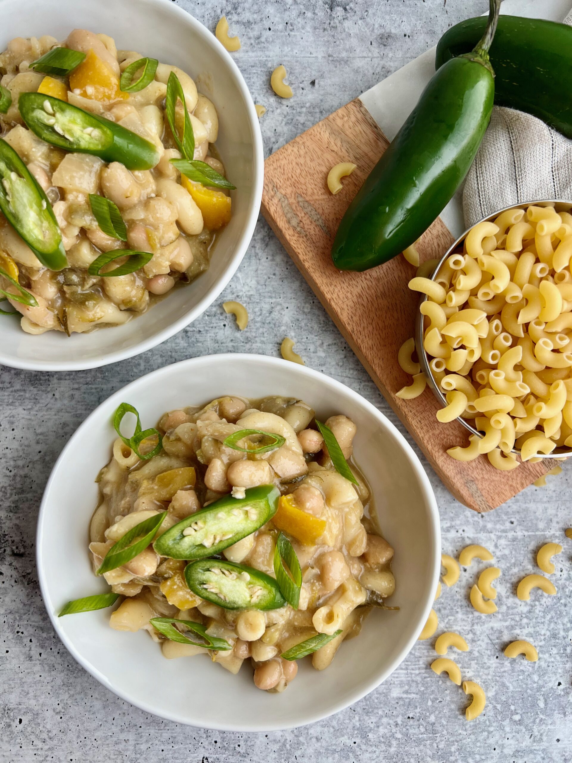 Vegetarian White Chili Mac IMG 6930 Scaled