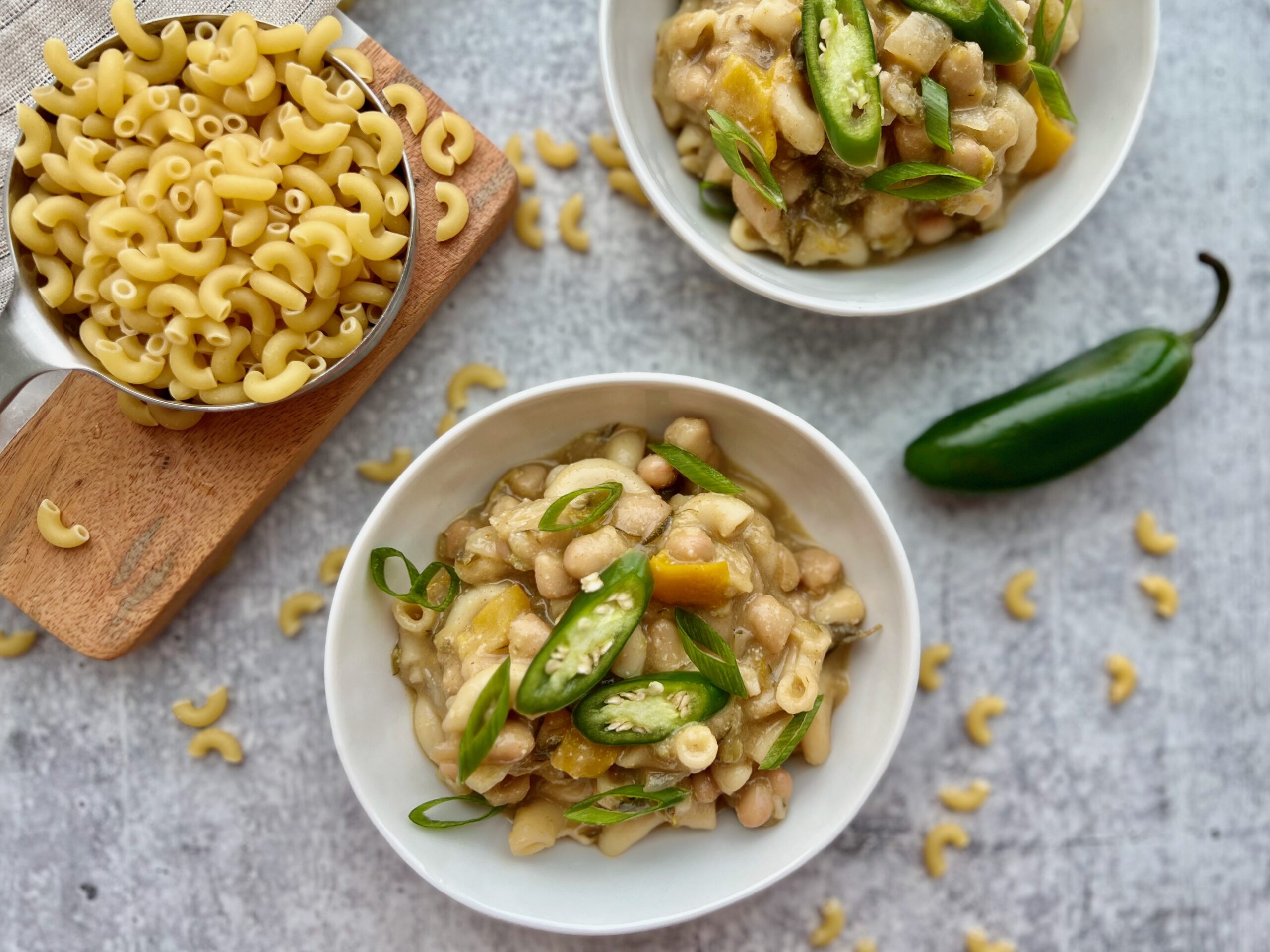Vegetarian White Chili Mac IMG 6935 Scaled