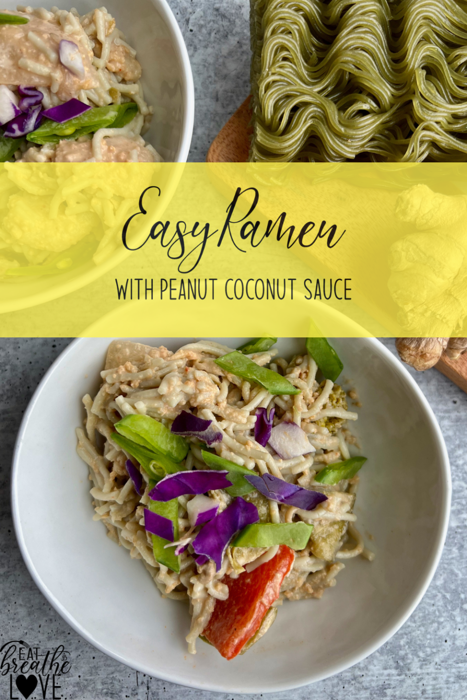 Easy Ramen with Peanut Coconut Sauce Ramen With Peanut Coconut Sauce 960x1440