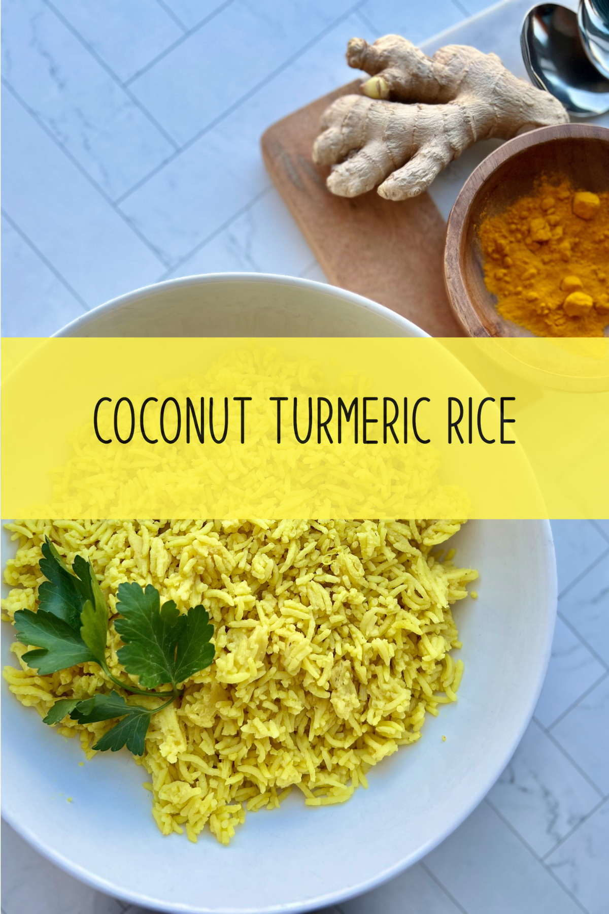 Coconut Turmeric Rice Coconut Turmeric Rice 3