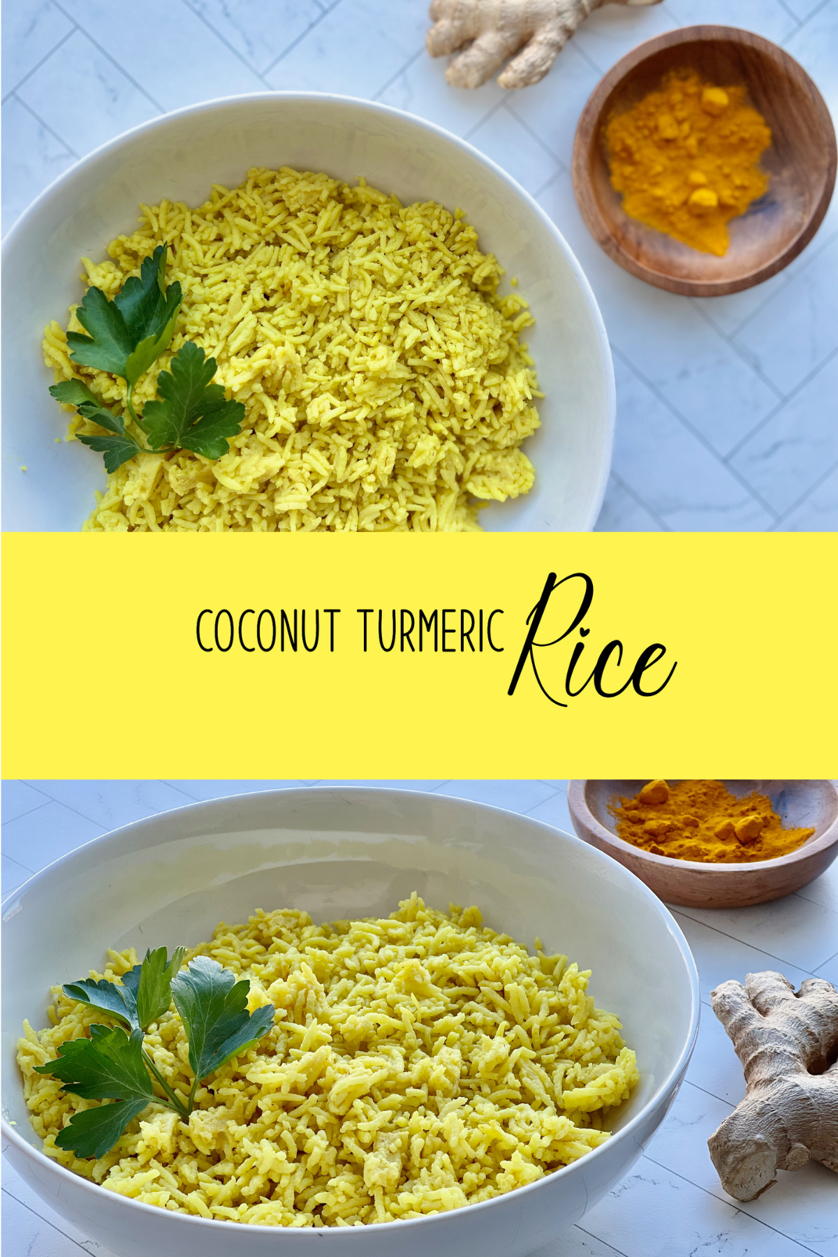 Coconut Turmeric Rice Coconut Turmeric Rice