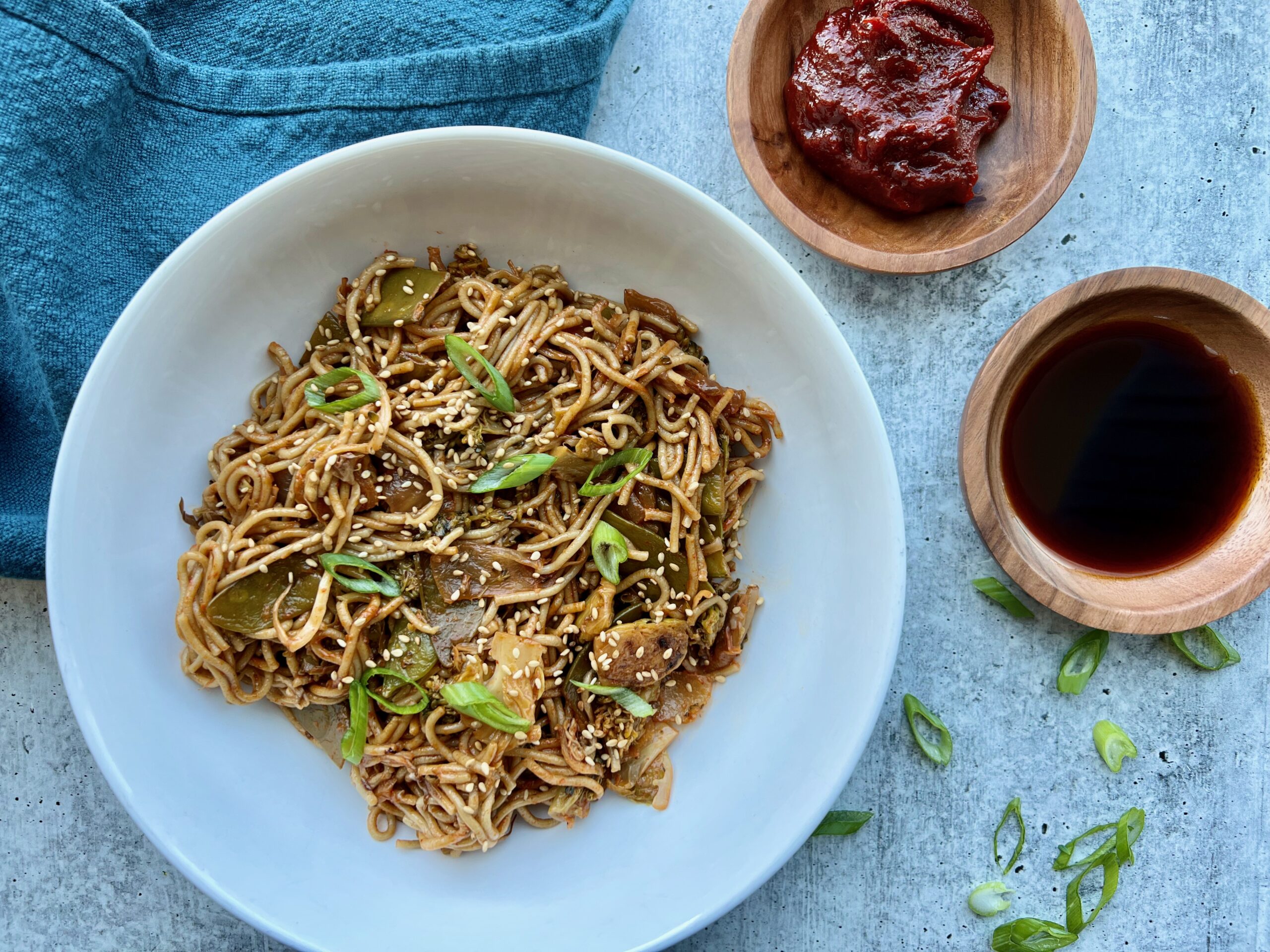 Veggie Ramen with Gochujang Sauce IMG 8314 Scaled