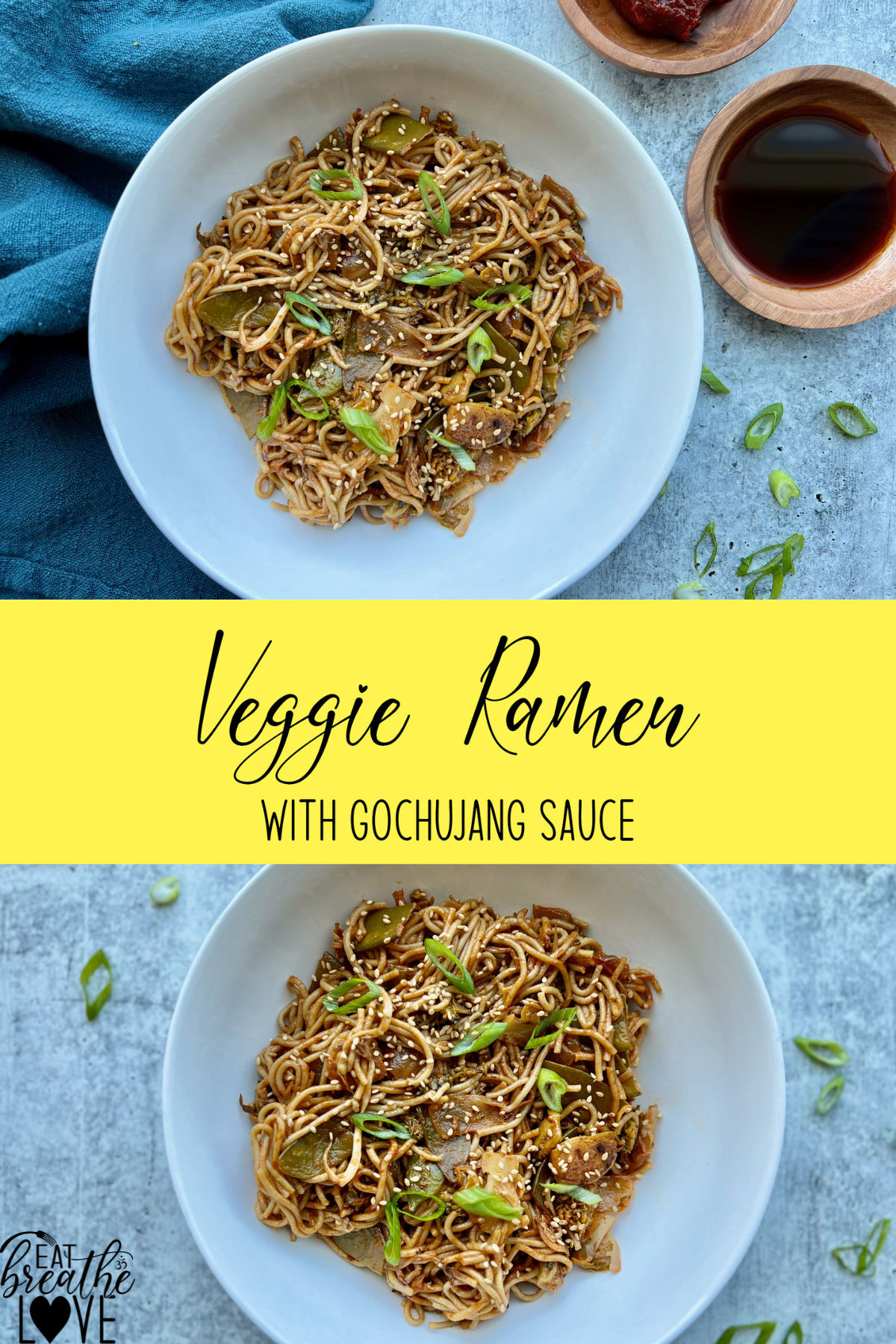 Veggie Ramen with Gochujang Sauce Veggie Ramen With Gochujang Sauce 2 1