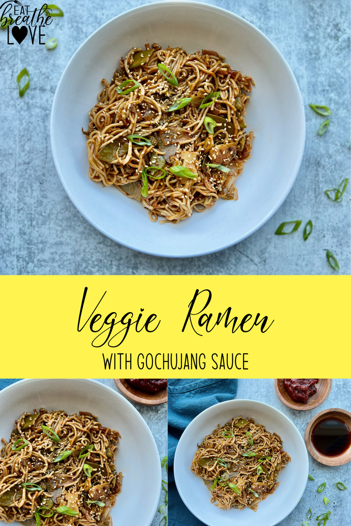 Veggie Ramen with Gochujang Sauce Veggie Ramen With Gochujang Sauce 3
