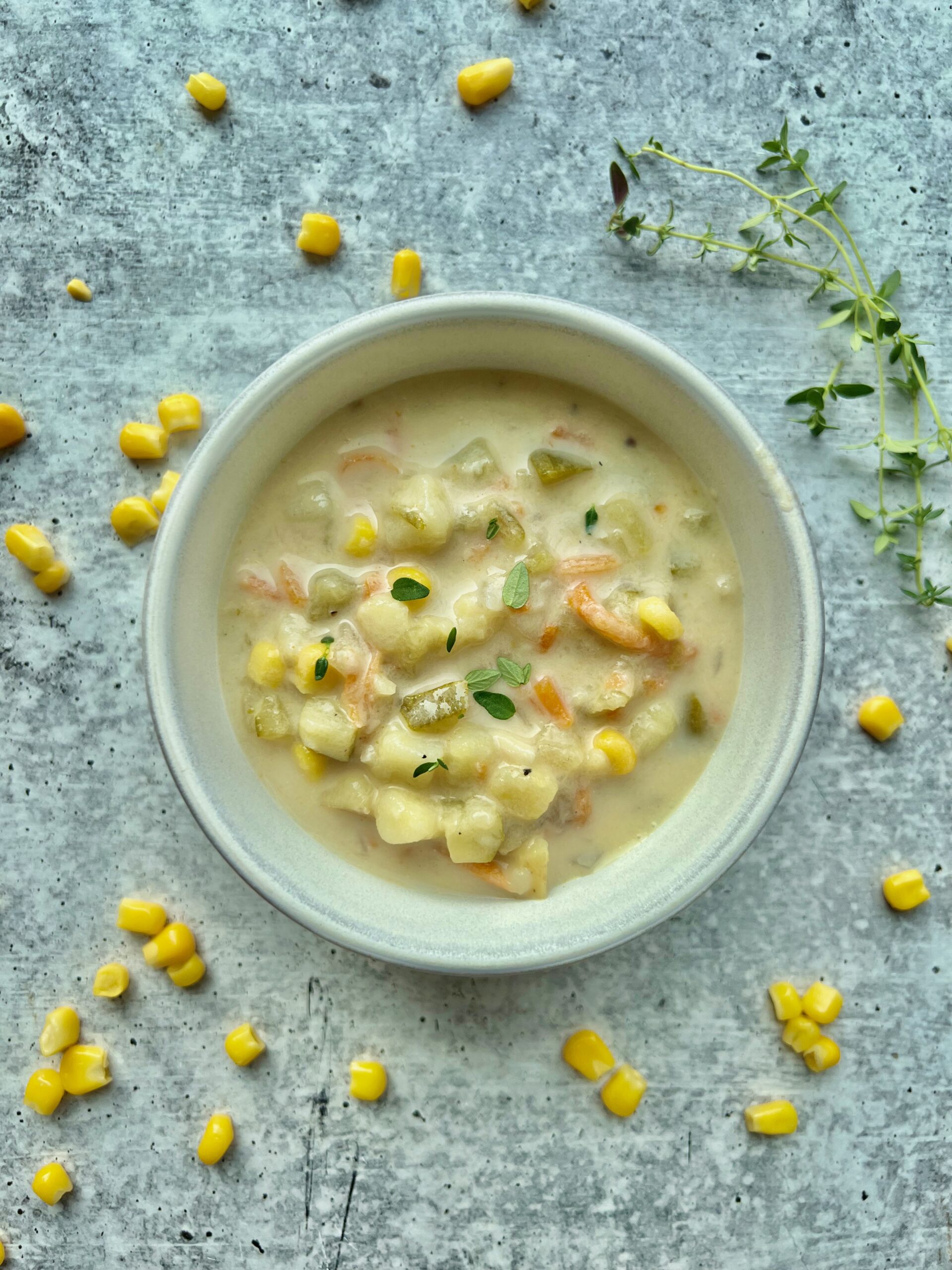 Summer Vegetable Chowder IMG 9563 Scaled