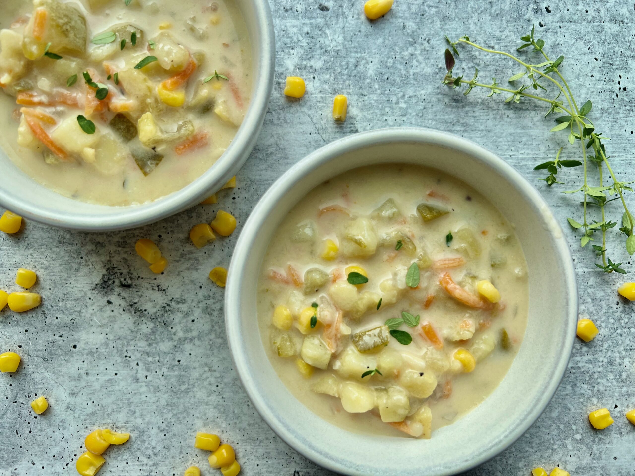 Summer Vegetable Chowder IMG 9566 Scaled