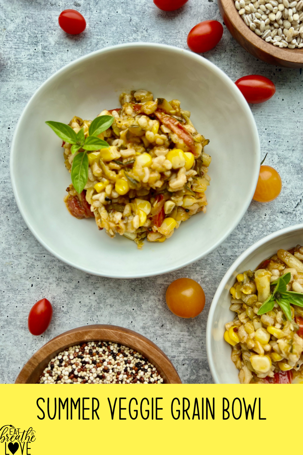 Summer Veggie Grain Bowls Summer Veggie Grain Bowl 1