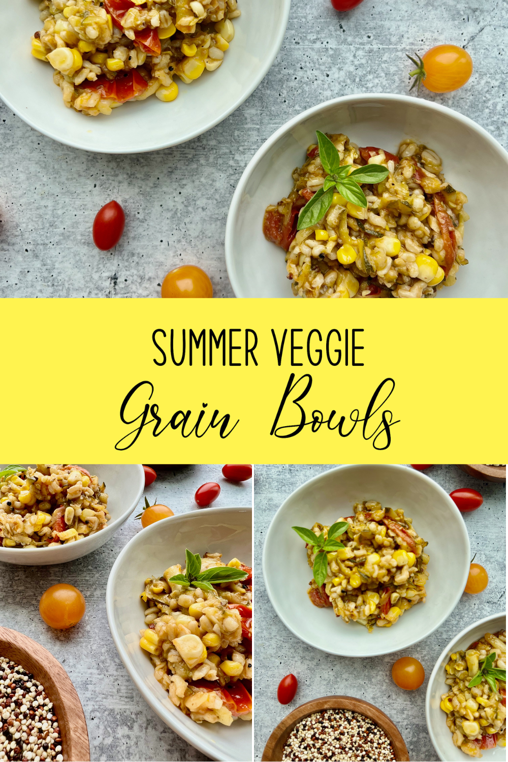 Summer Veggie Grain Bowls Summer Veggie Grain Bowl 2