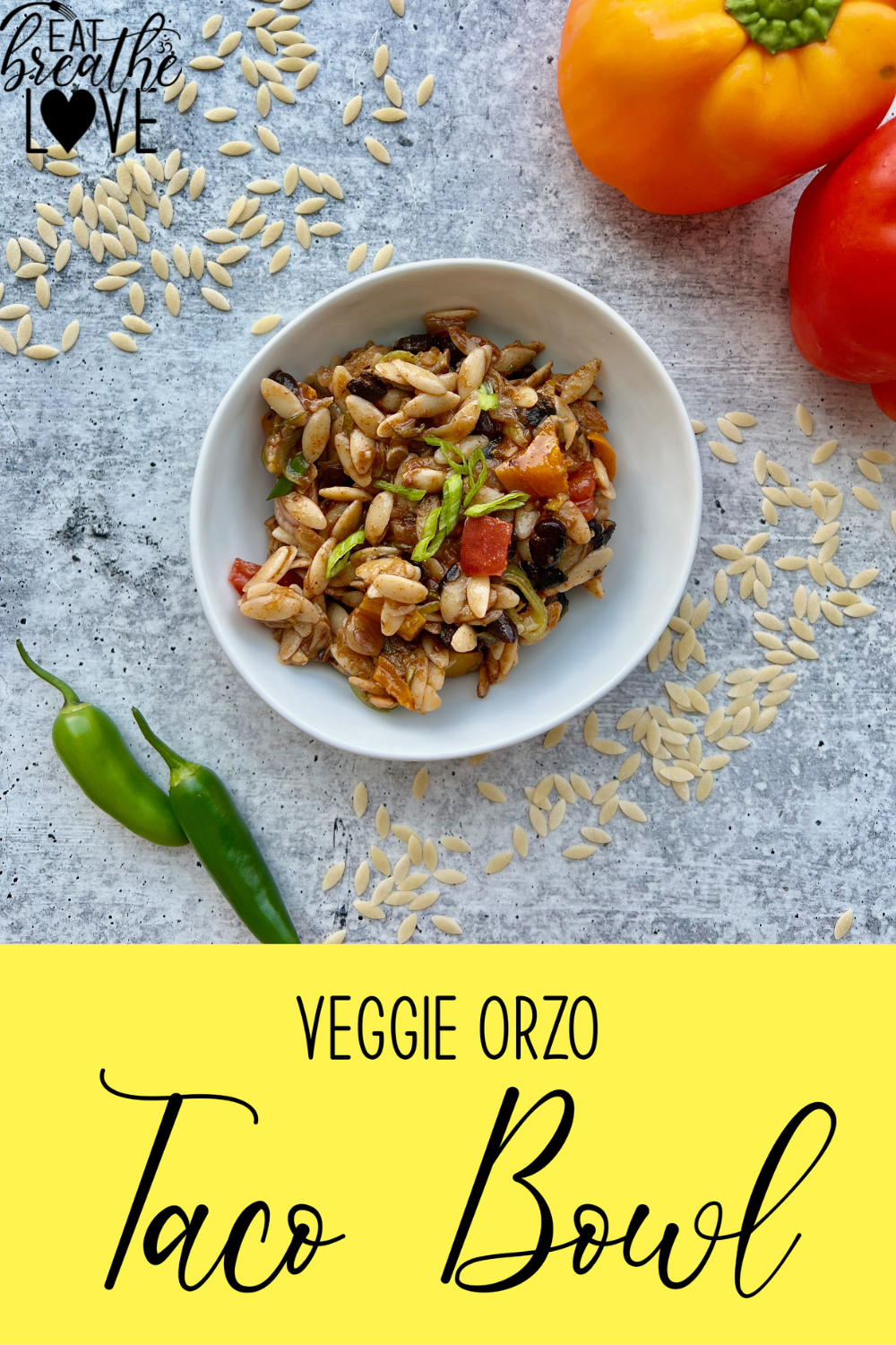 Veggie Orzo Taco Bowls Veggie Orzo Taco Bowl 3