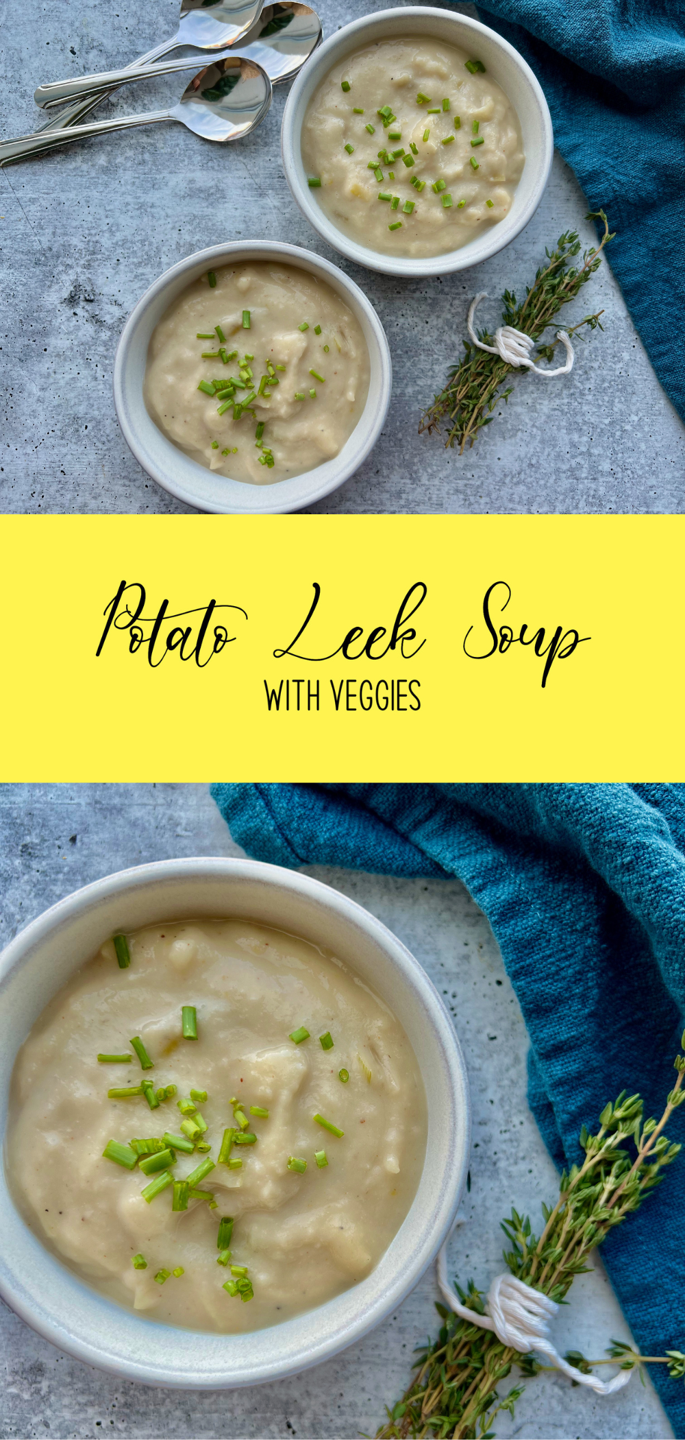 Potato Leek Soup with Veggies Potato Leek Soup With Veggies 3