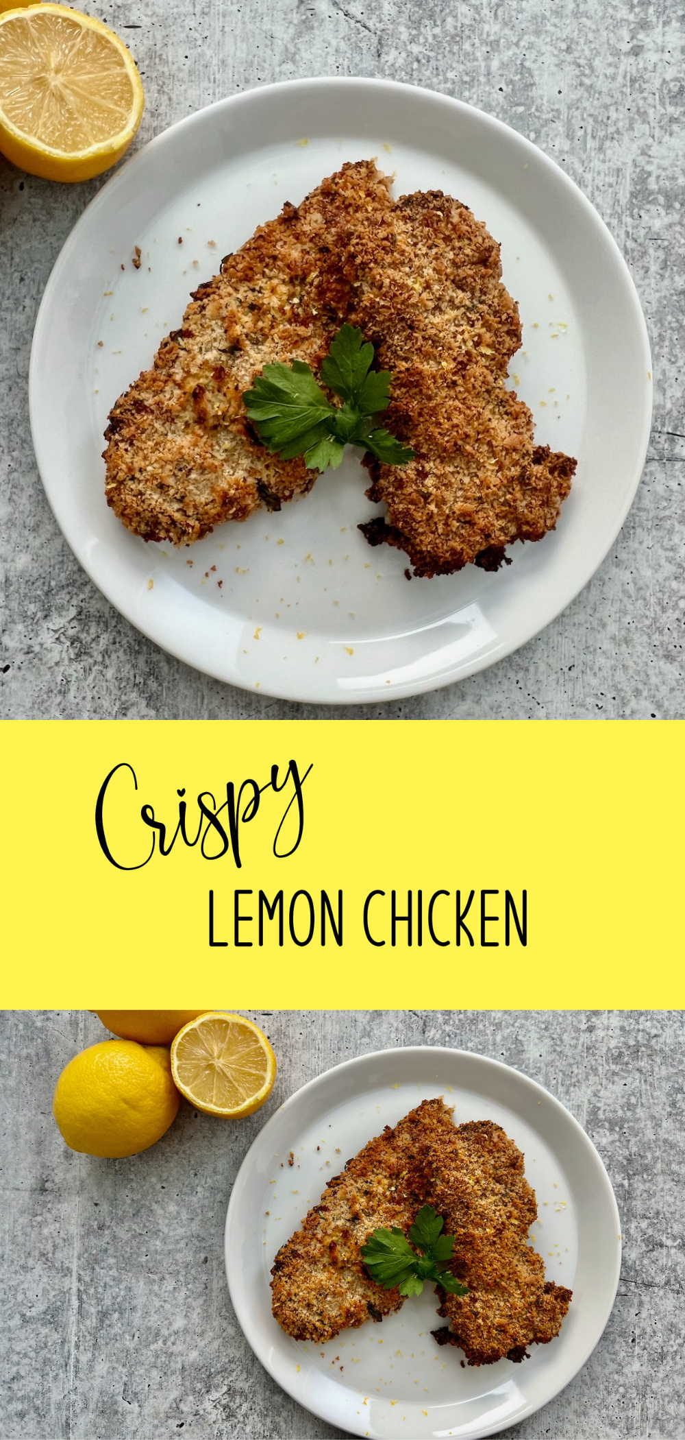 Crispy Lemon Chicken Crispy Lemon Chicken