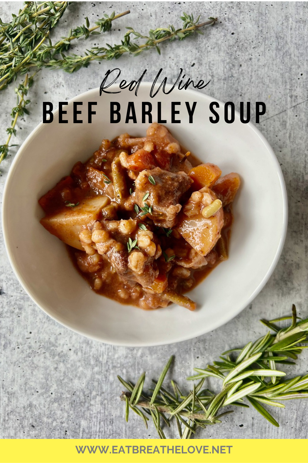 Red Wine Beef Barley Soup Crispy Lemon Chicken 4