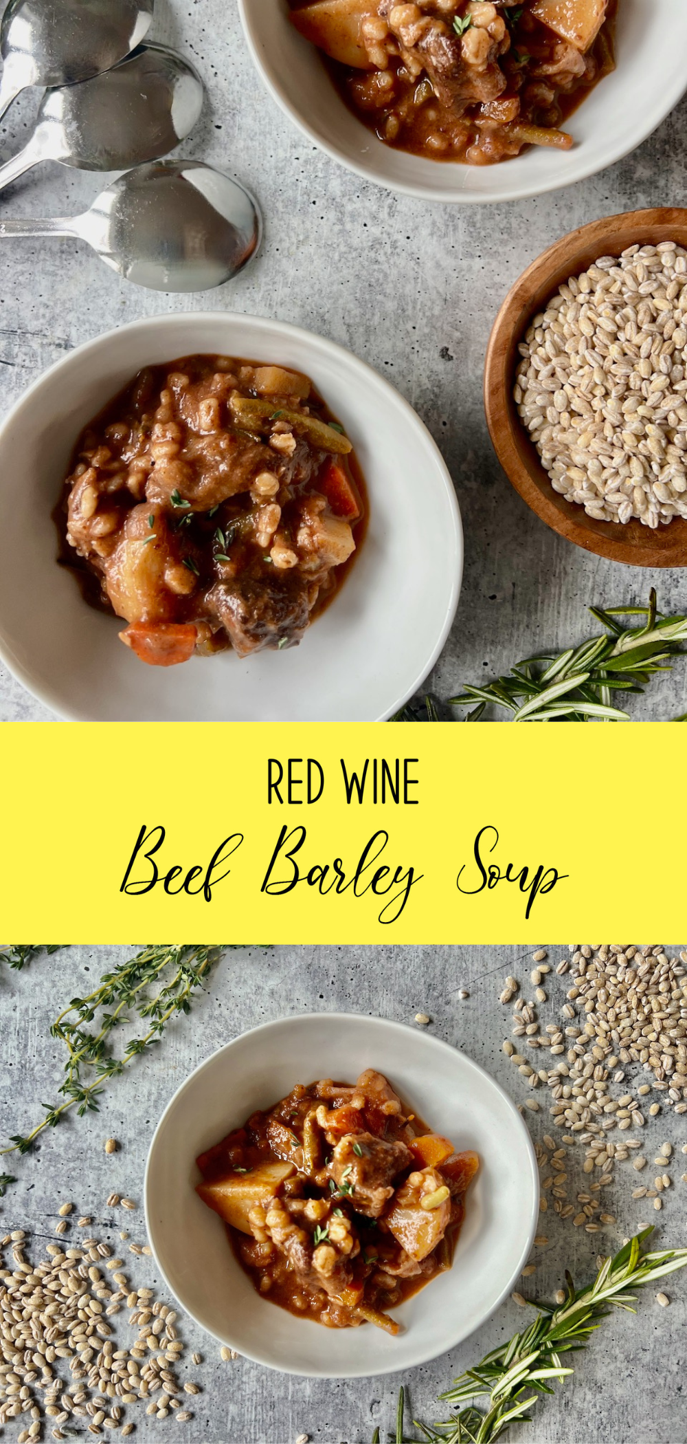 Red Wine Beef Barley Soup Crispy Lemon Chicken 5