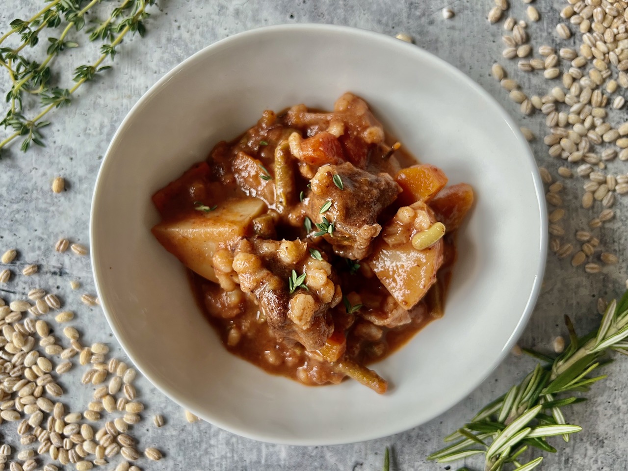 Red Wine Beef Barley Soup IMG 3290