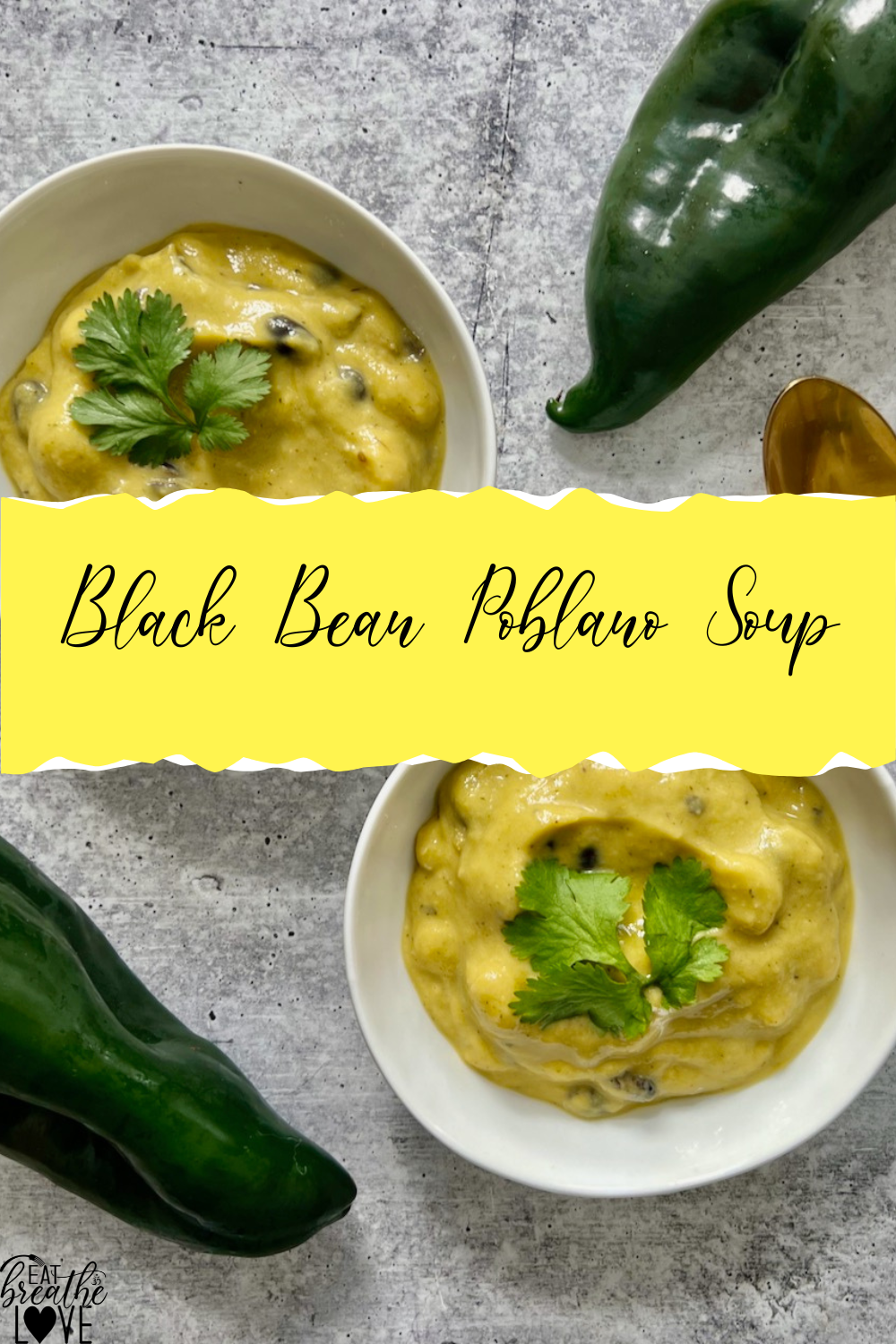 Black Bean Poblano Soup Black Bean Poblano Soup