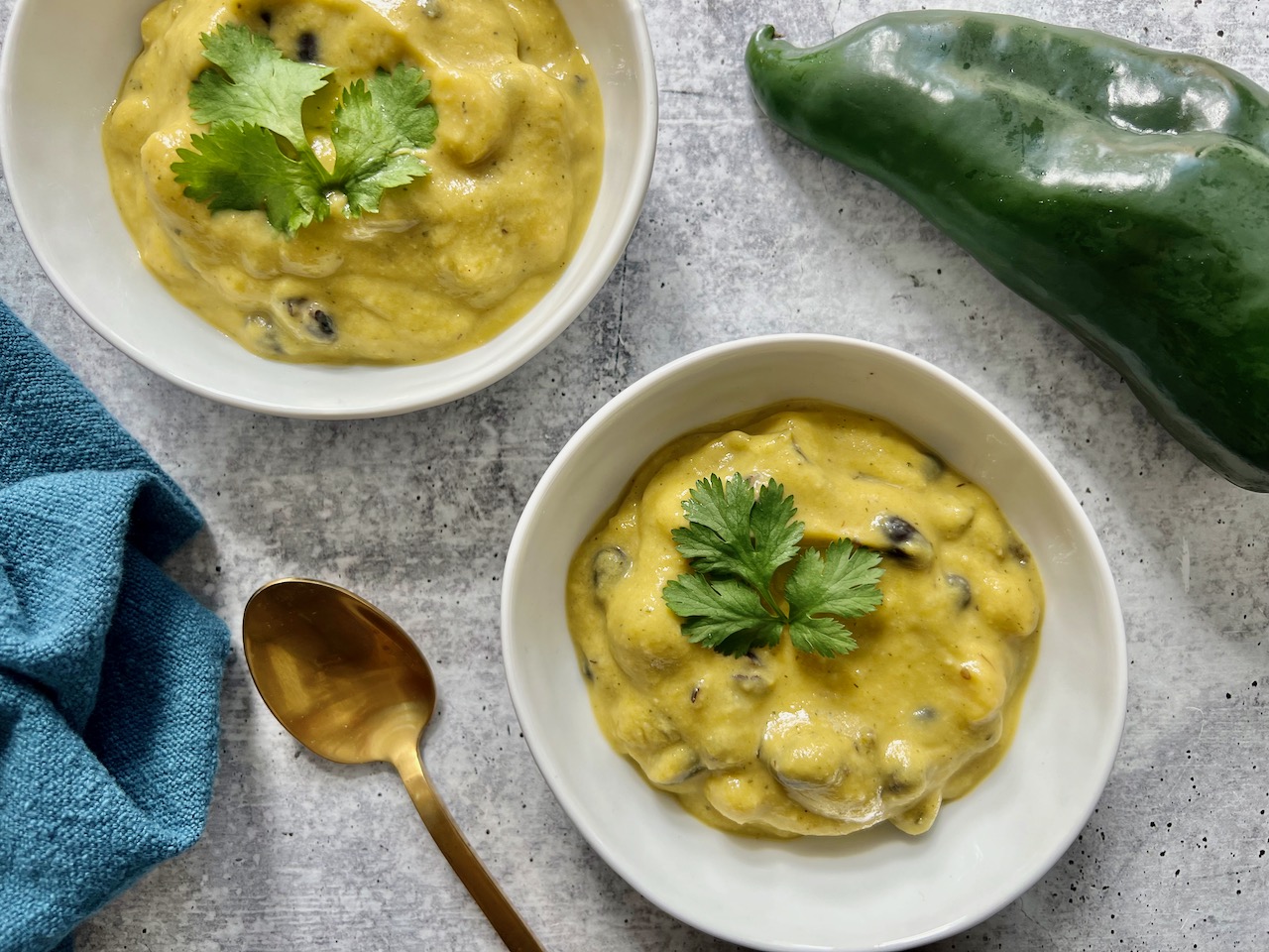 Black Bean Poblano Soup IMG 4163